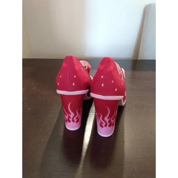 Hot Chocolate Design Chocolaticas High Heel Shoes DEVIL Women Girl Size 35 US 5 - Picture 4 of 9